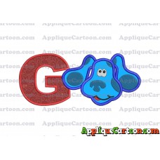 Blues Clues Disney Applique Embroidery Design With Alphabet G