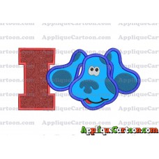 Blues Clues Disney Applique Embroidery Design With Alphabet I