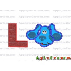 Blues Clues Disney Applique Embroidery Design With Alphabet L