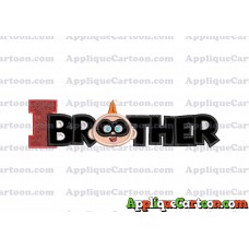 Brother Jack Jack Parr The Incredibles Applique Embroidery Design With Alphabet I