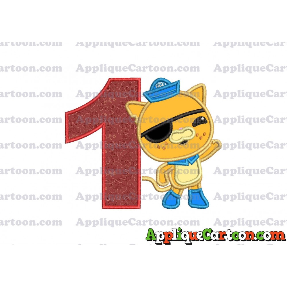 Download Kwazii Kitten Octonauts Birthday Number 1 Applique Embroidery Design Instant Download Kids Crafts Craft Supplies Tools Baby Land Co Il