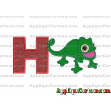 Pascal Tangled Applique Embroidery Design With Alphabet H