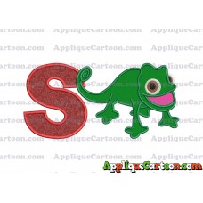 Pascal Tangled Applique Embroidery Design With Alphabet S