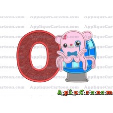 Professor Inkling Octonauts 01 Applique Embroidery Design With Alphabet O