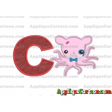 Professor Inkling Octonauts 02 Applique Embroidery Design With Alphabet C