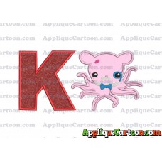 Professor Inkling Octonauts 02 Applique Embroidery Design With Alphabet K