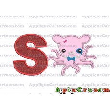 Professor Inkling Octonauts 02 Applique Embroidery Design With Alphabet S