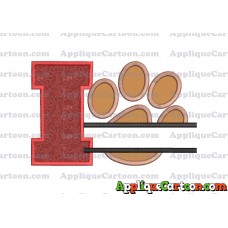 Split Paw Patrol Applique Embroidery Design With Alphabet I