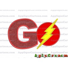 The Flash Applique Embroidery Design With Alphabet G