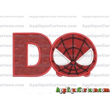 Tsum Tsum Spiderman Applique Embroidery Design With Alphabet D