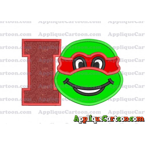Turtle Ninja Applique Embroidery Design With Alphabet I