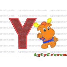 Tyrone Backyardigans Applique Design With Alphabet Y